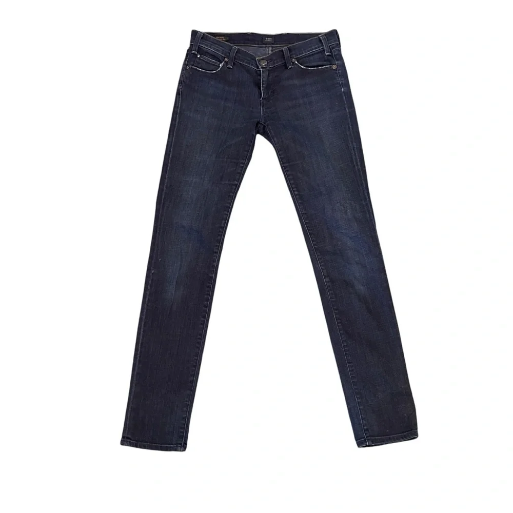 Citizens of Humanity COH Low Waist Skinny Leg Denim Blue‎ Jeans Size 27